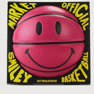 Smiley basketball Chinatown market x smiley